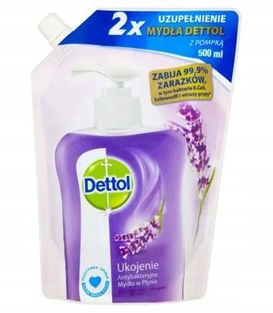 

Dettol mydło w płynie antybakteryjne ukojenie uzup