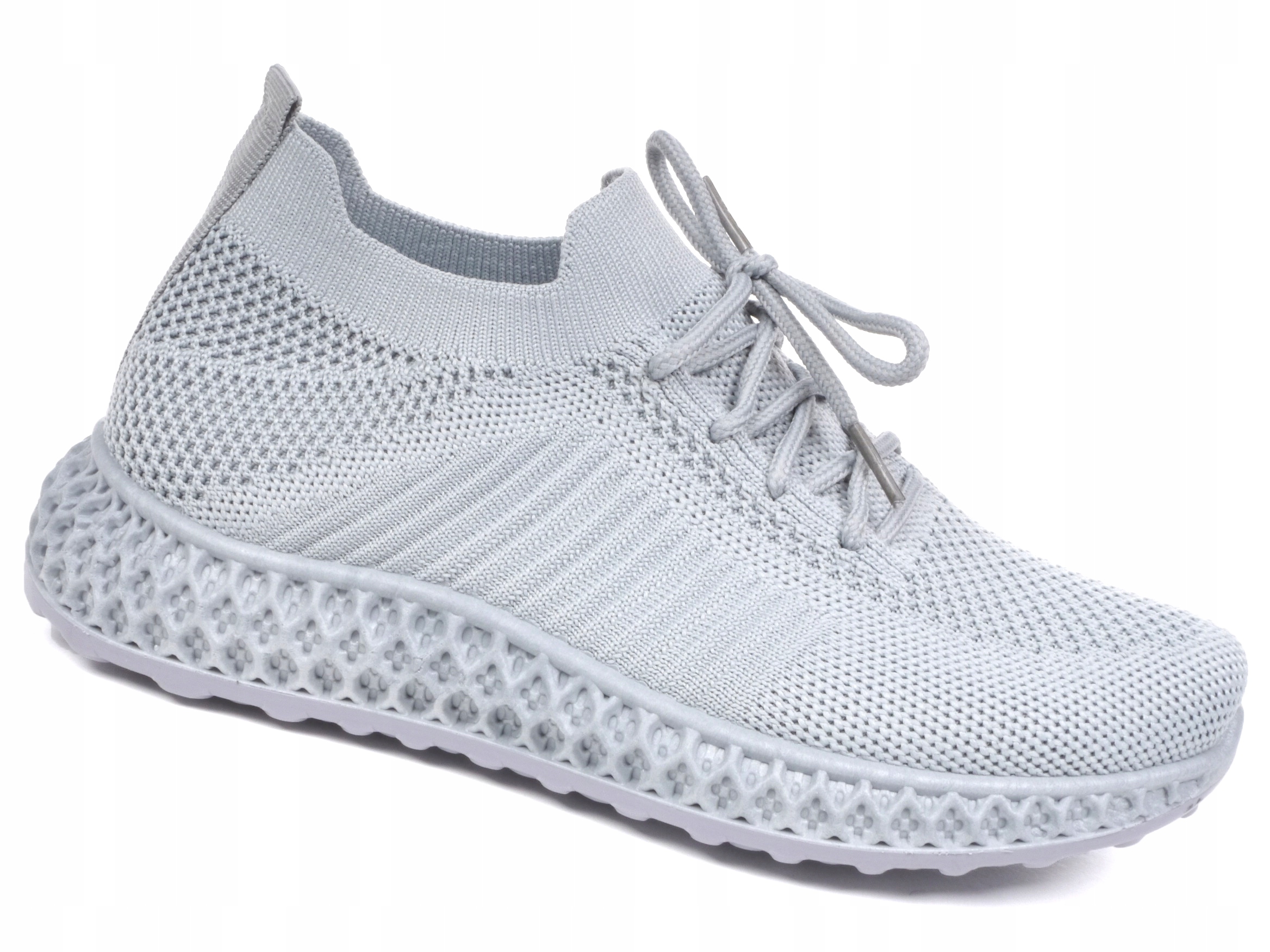 

Buty Sportowe Dziecięce Tenisówki Trampki Szare 30