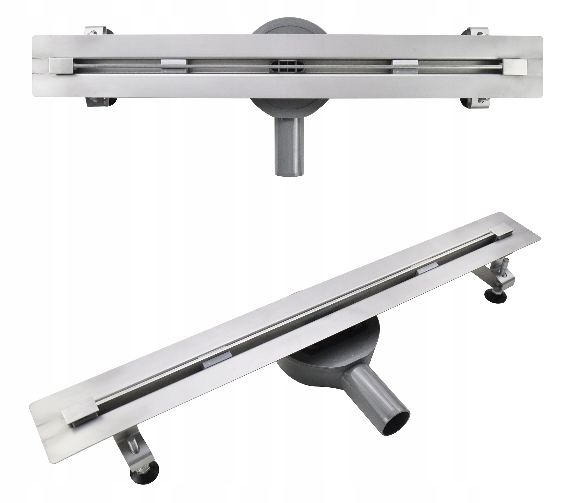 ODPŁYW LINIOWY WĄSKI SLIM 50cm STAL NIERDZEWNA