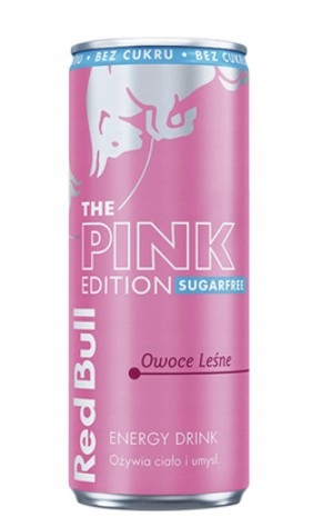 Levně Red Bull The Pink Edition bez cukru lesní ovoce 12 x 250 ml [kauce]