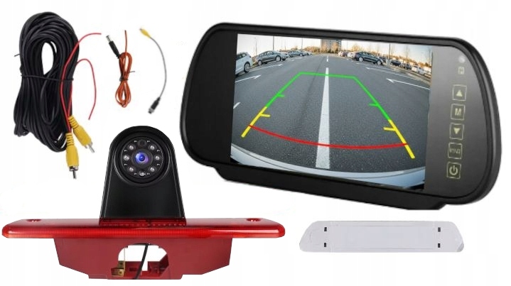 Cúvacia Kamera S Monitorom Toyota Proace 2007-2016 Hd Fisheye 170 Stupňov