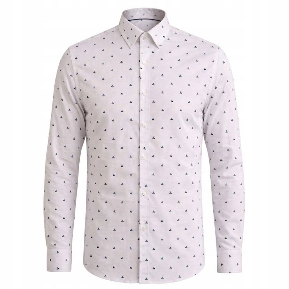 Ego Man košile pánská S0164-01 slim fit XL bílá