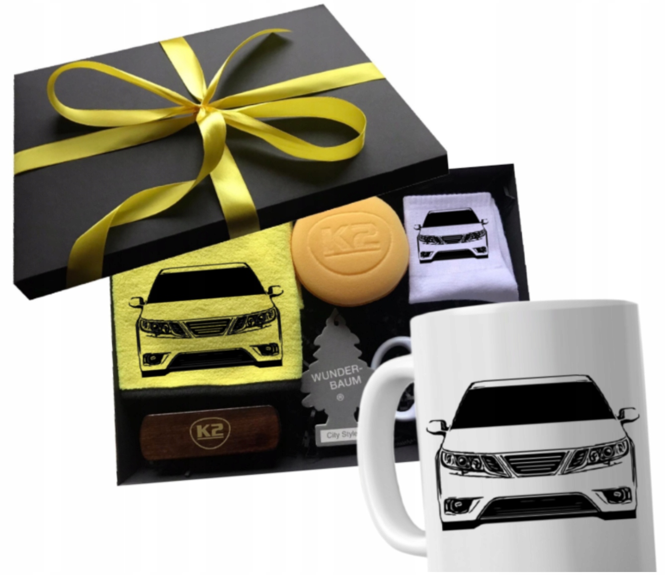 Sada dárek pro fanouška moto pro kluka, chlapa, bratra, řidiče auta Saab