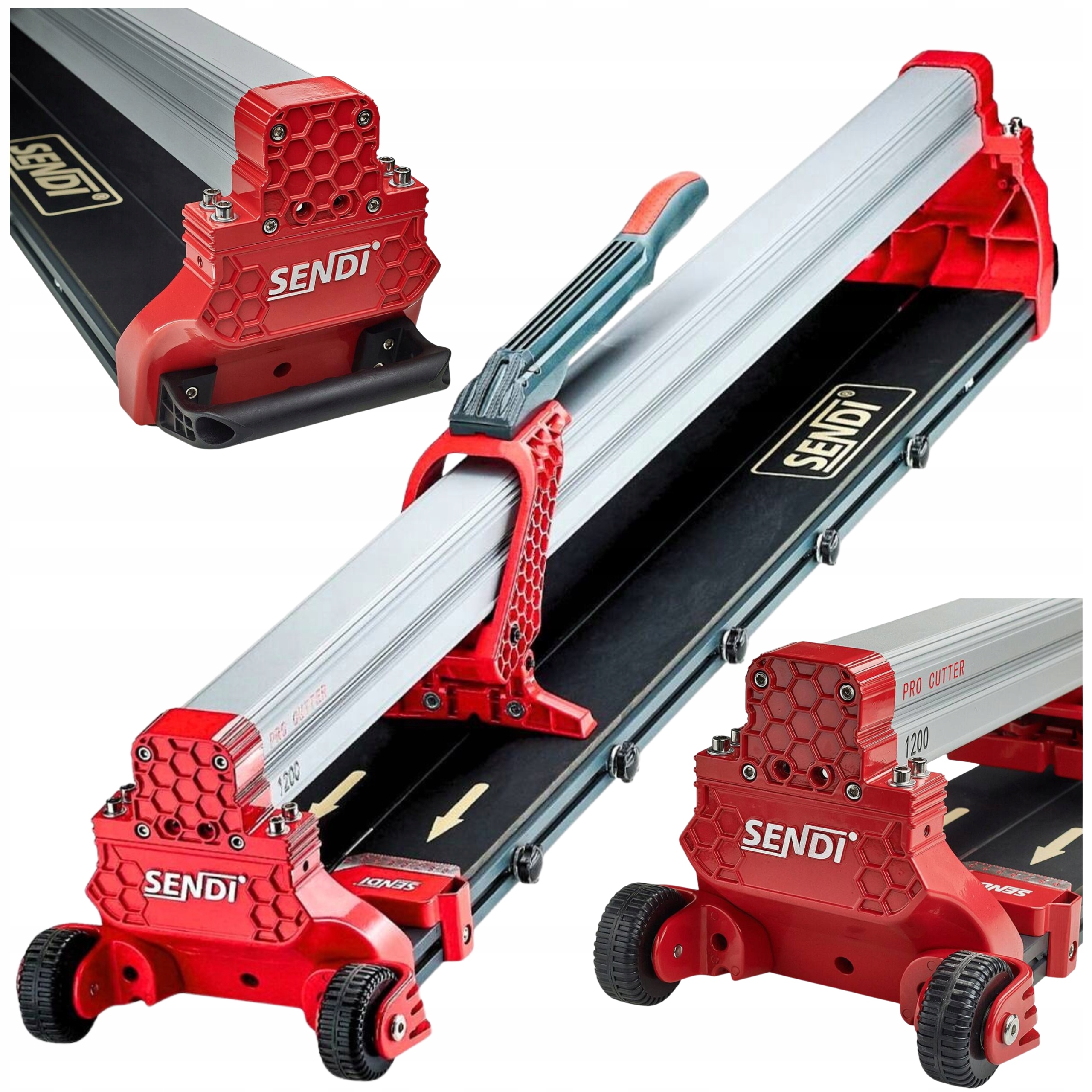 Sendi Pro Cutter 1200 Przecinarka Do Glazury 1200mm 6-16mm Zielony Laser