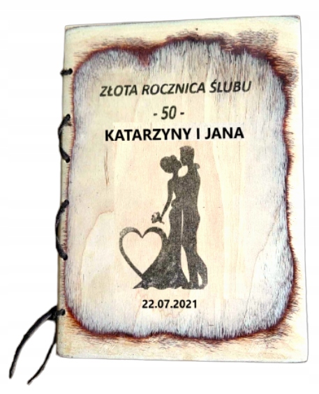 Obraz Dřevěné Přání dárek K Výročí Svatba