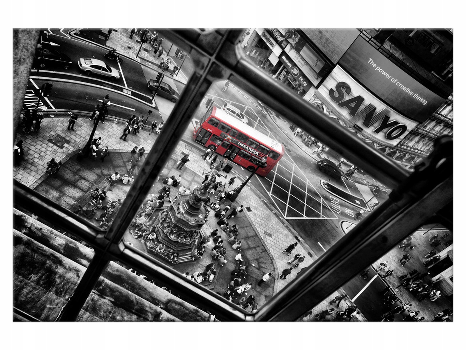 

Obraz Spojrzenie z góry 120x80 Motoryzacja