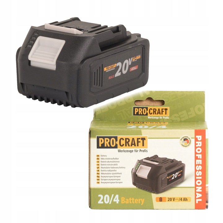 Procraft 20/4 Akumulator 20V Li-ion 4,0 Ah