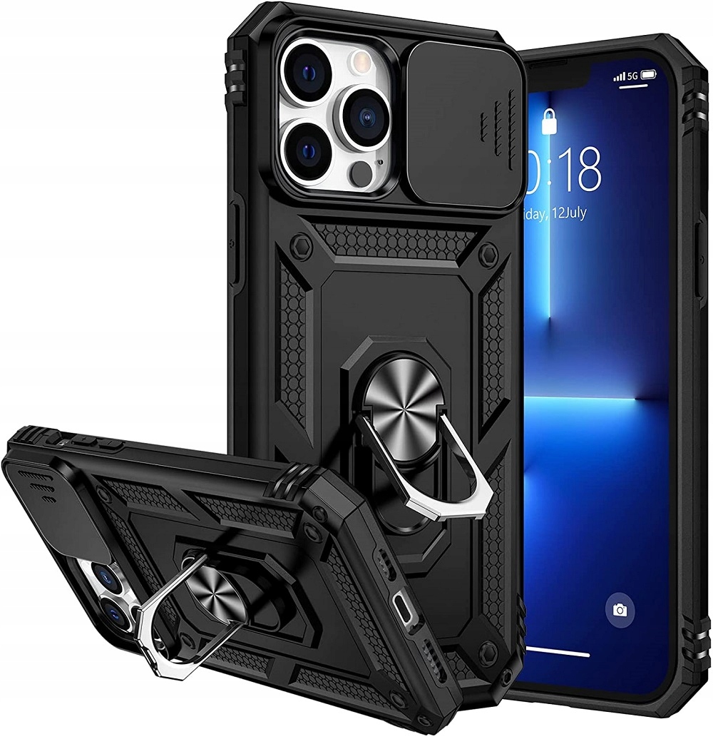 

Etui Slide Pancerne Szkło na iPHONE 13 Pro