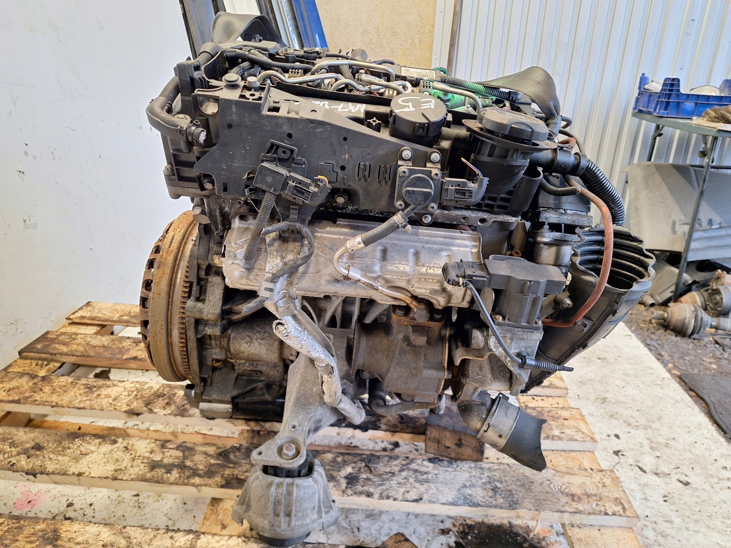 BMW E87 E90 E60 engine 2.0 DISESEL 175KM N47D20C EURO 5