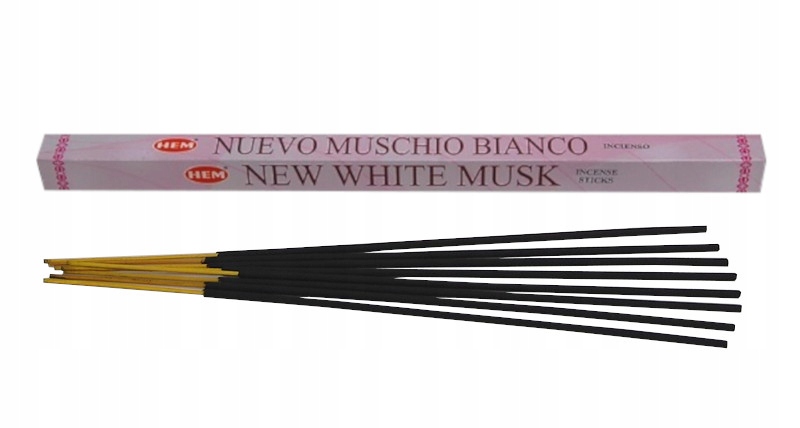 

Kadzidełka Hem kadzidło indyjskie White Musk