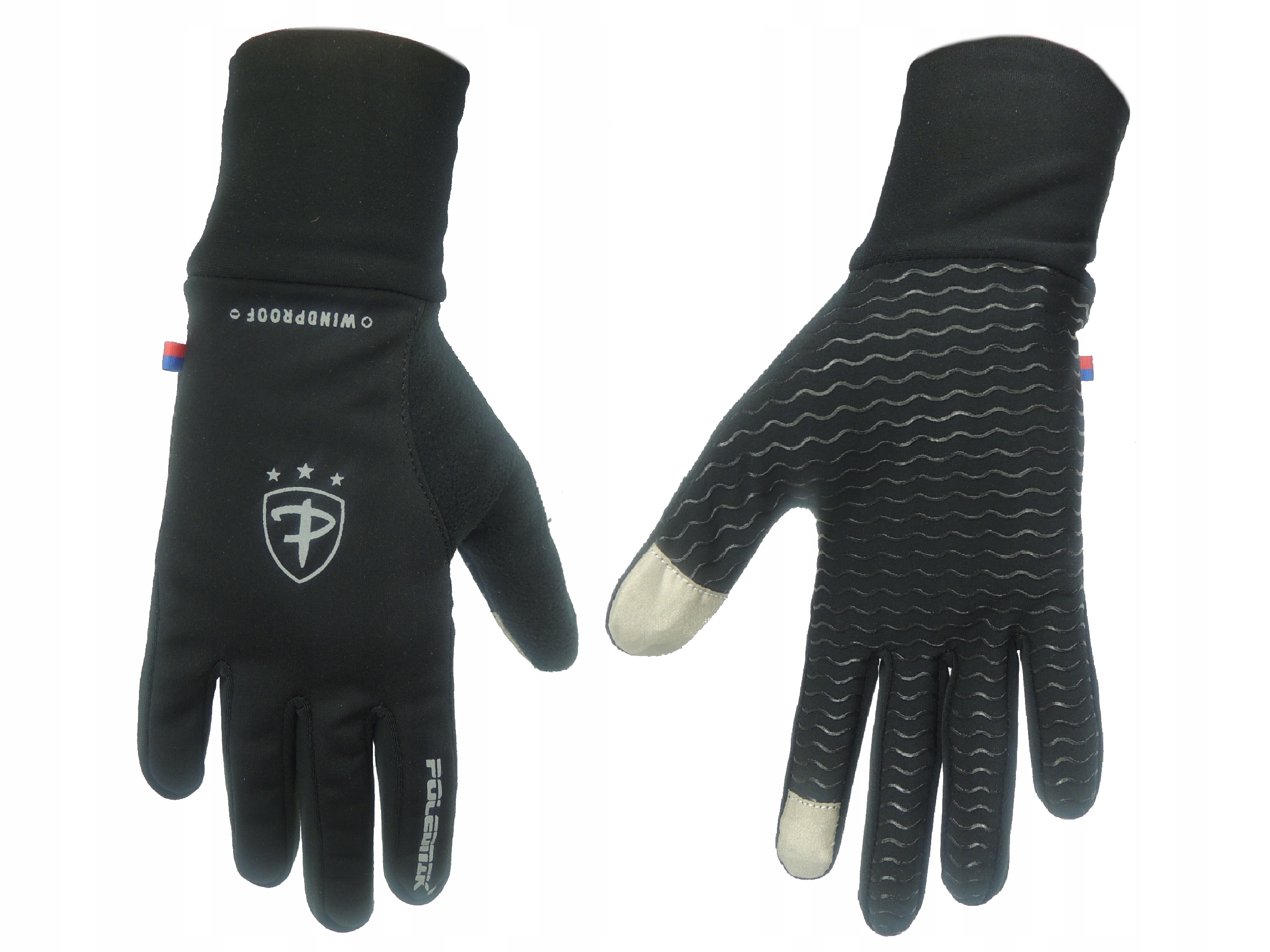 Rękawice Rękawiczki zimowe termoaktywne do biegania dotykowe POLEDNIK