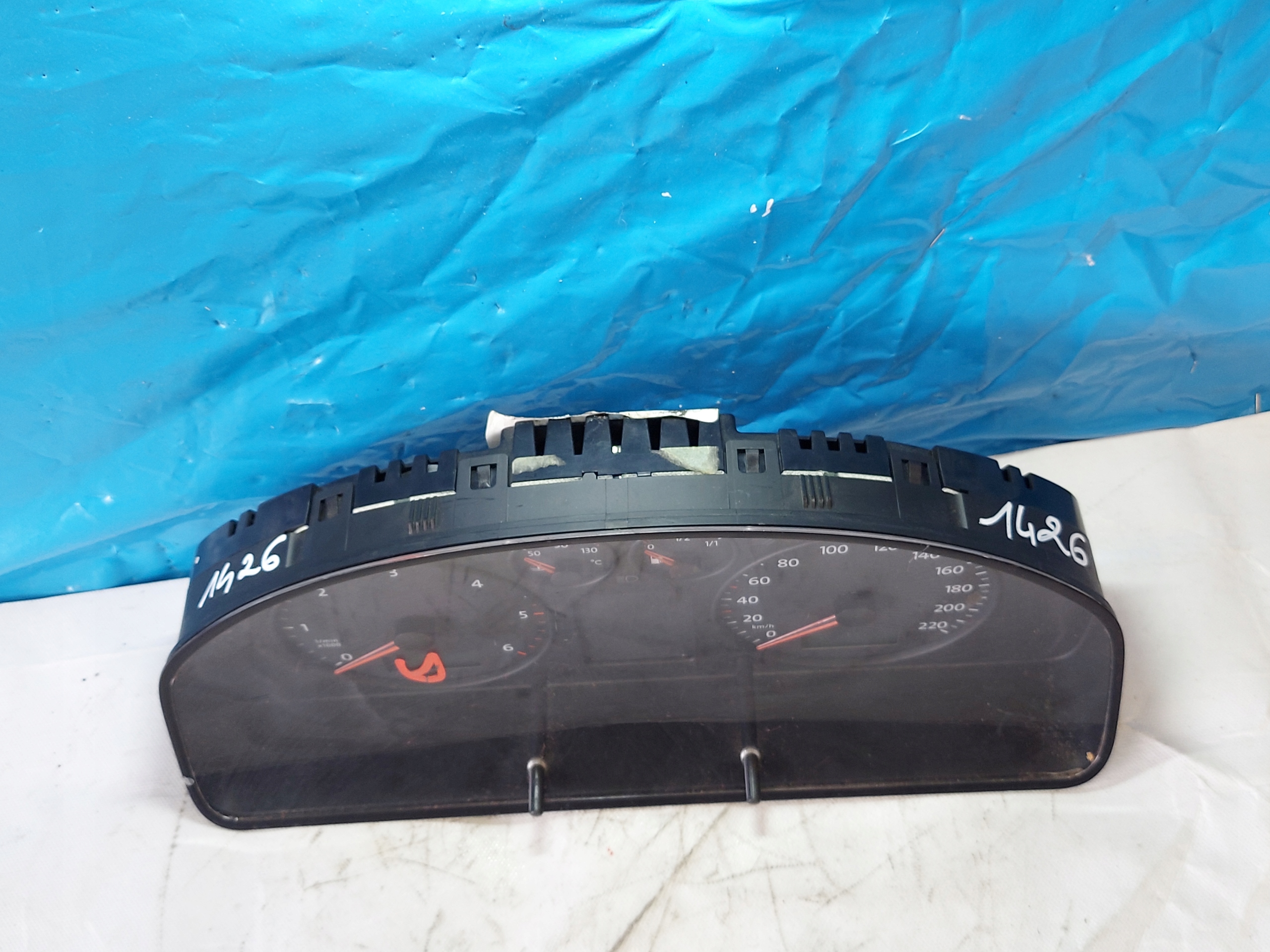 dials clock VW T5 2.5 TDI