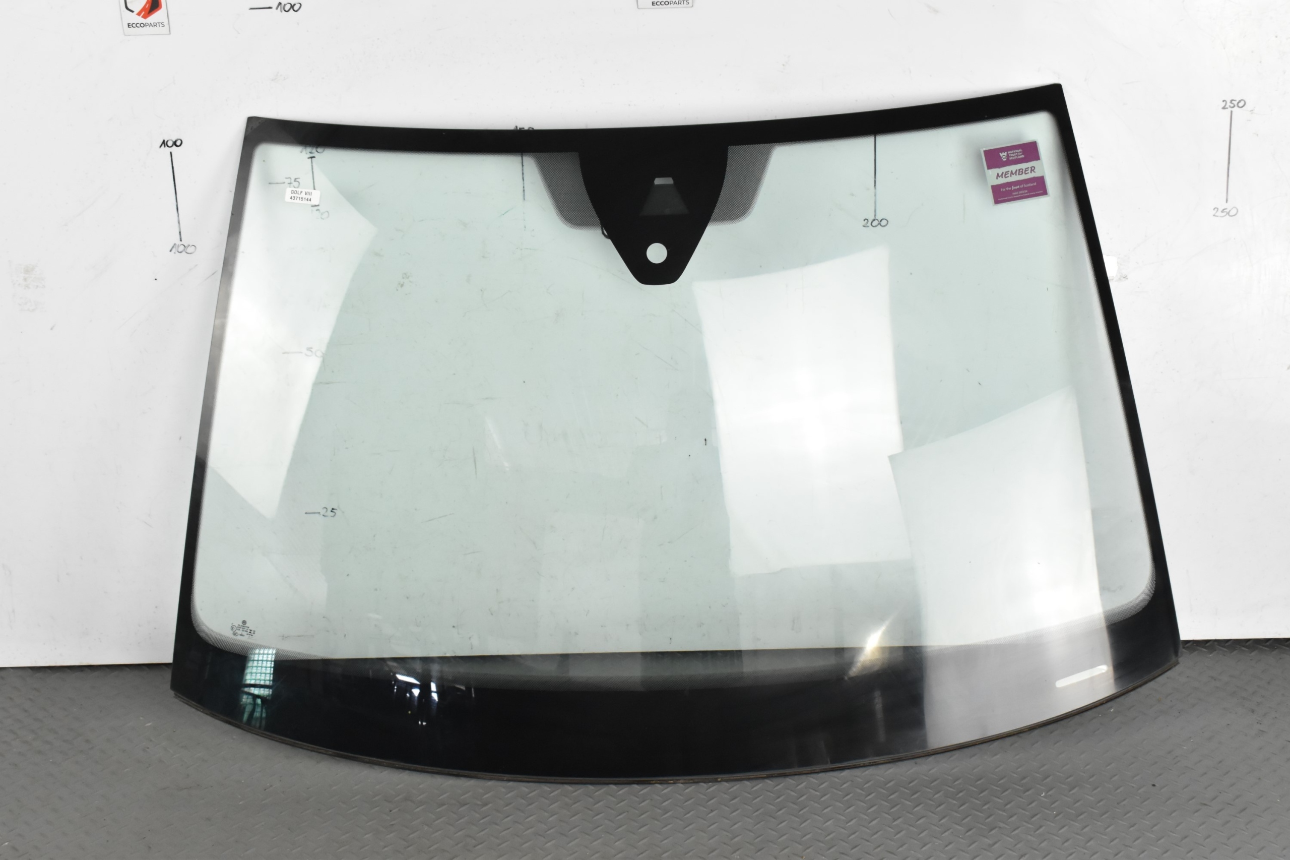 SZYBA PRZEDNIA CZOŁOWA 5H0845011AL VW GOLF VIII 2020