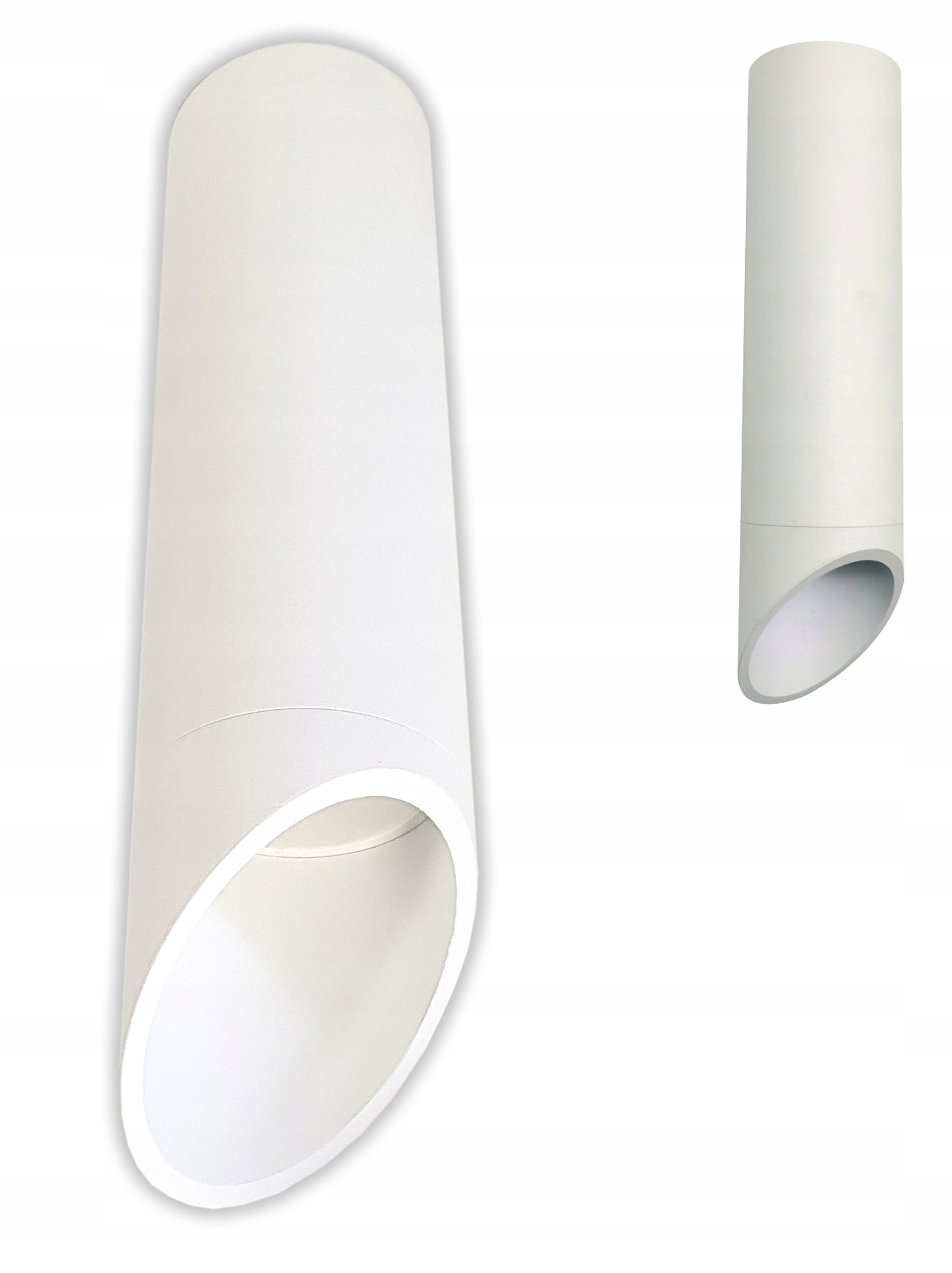 OPRAWA NATYNKOWA SKOŚNA Spot TUBA 22cm LED GU10