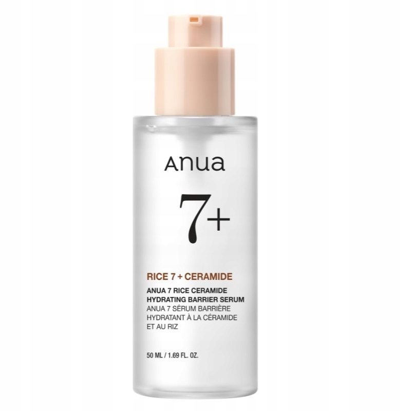 Anua 7 Rice Ceramide Hydrating Barrier hydratační pleťové sérum 50 ml