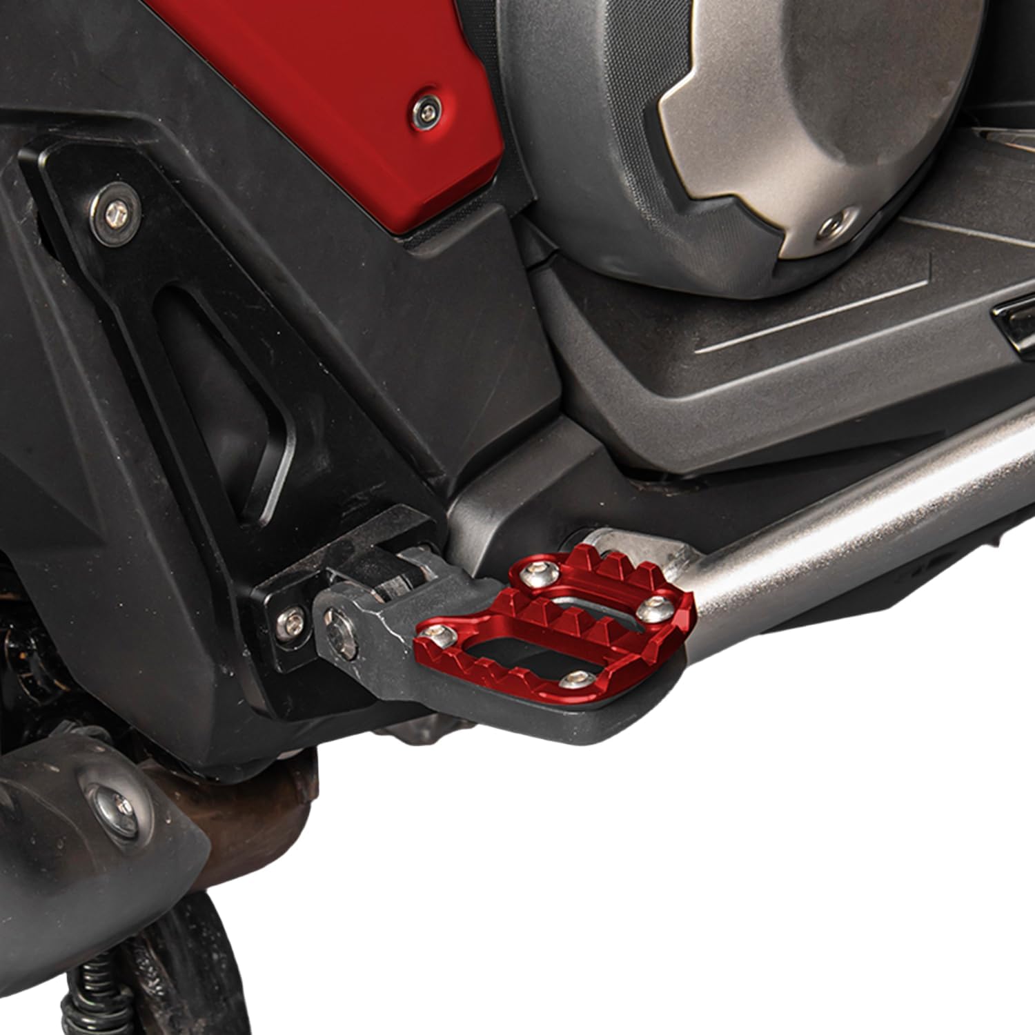 Skladacie podnožky pre spolujazdca Honda X-adv 750 2021-2022 červené