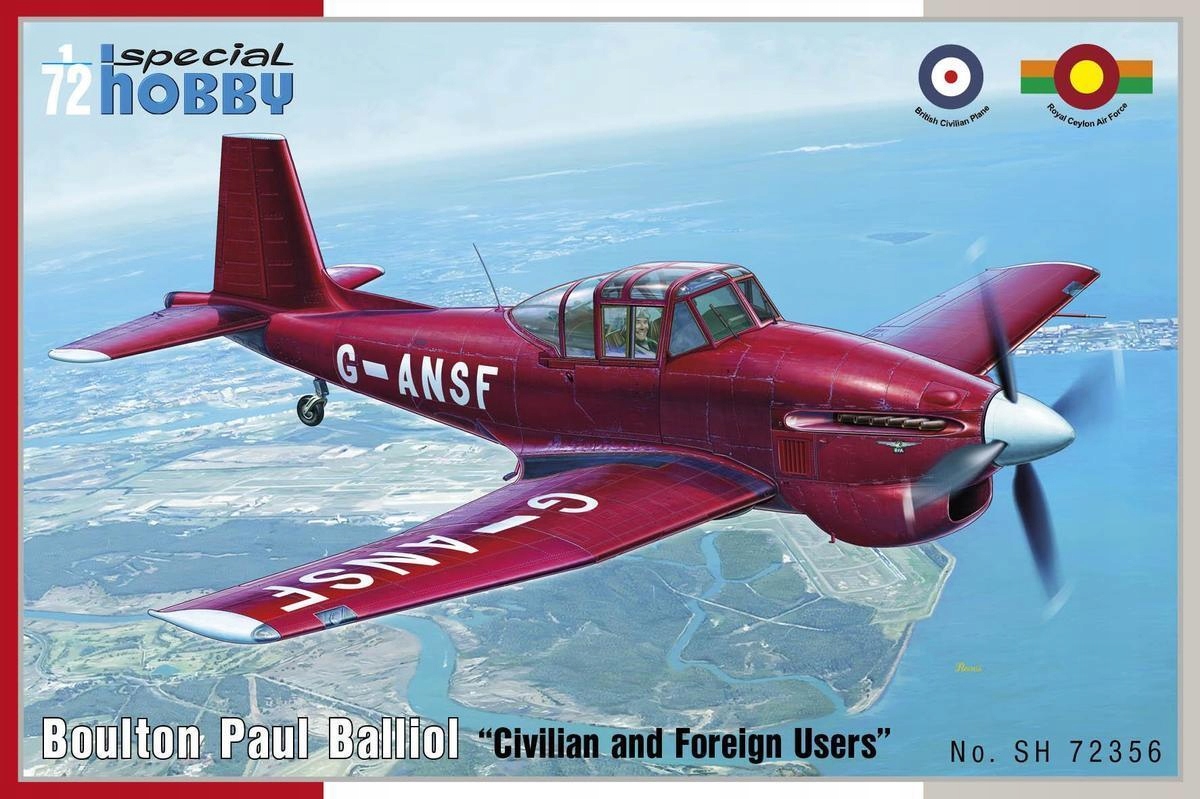 Special Hobby 72356 Boulton Paul Balliol