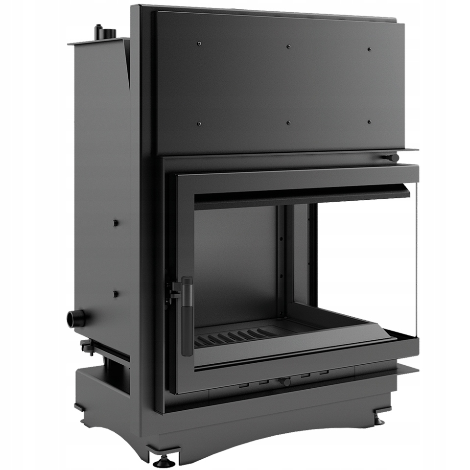 Krb s vodním pláštěm Zuzia pravý 12 kW Ø 200