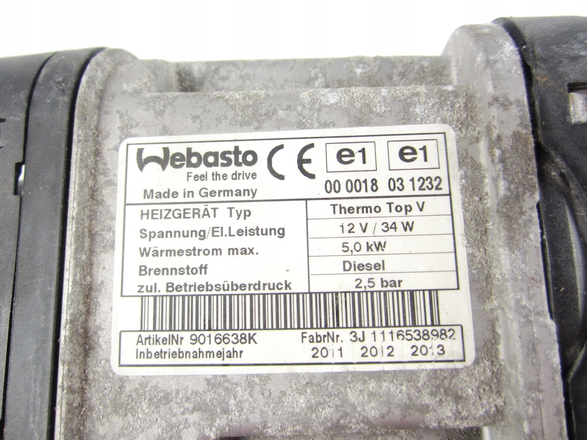 Webasto Mercedes W212