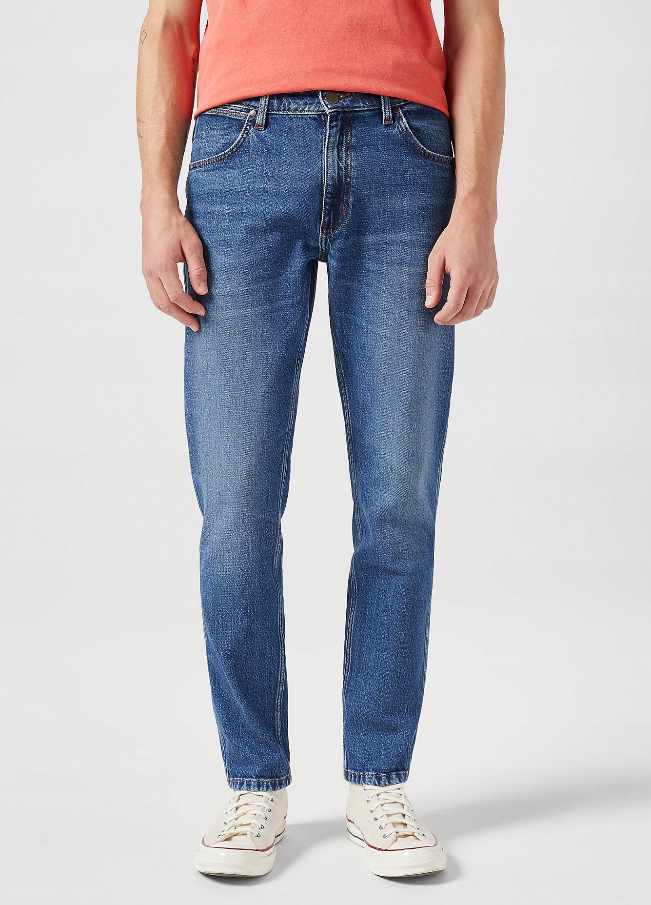 Wrangler River 881 True Tapered Seeing Double Pánské Džíny W36 L34