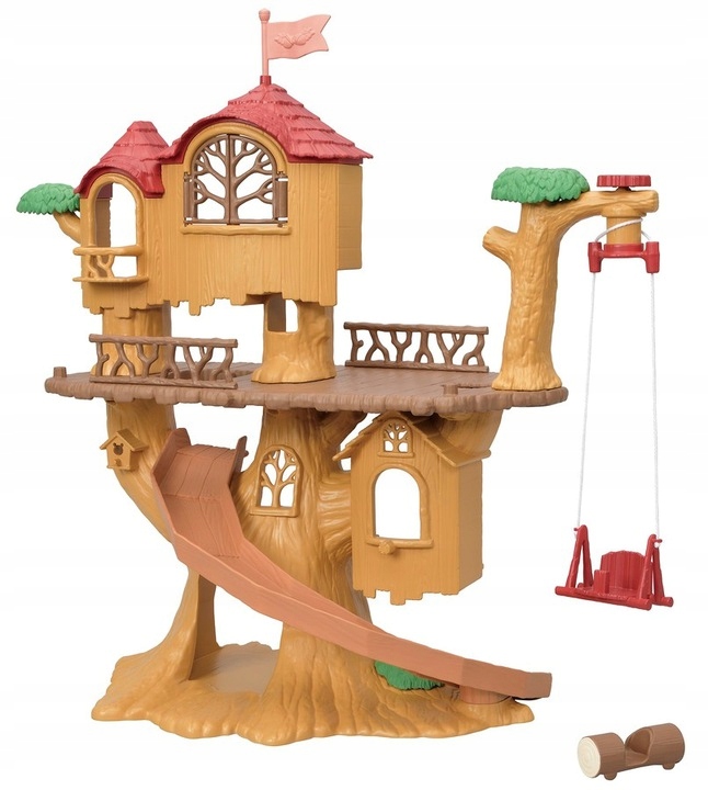 Sylvanian Families Adventure Tree House Nowy Zestaw Podniszczone Opakowanie