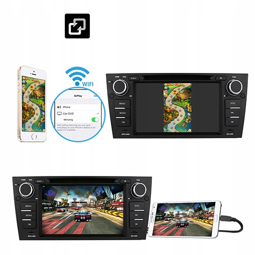 RADIO NAWIGACJA ANDROID 11 BMW 3 E90 E91 E92 E93 Marka bez marki