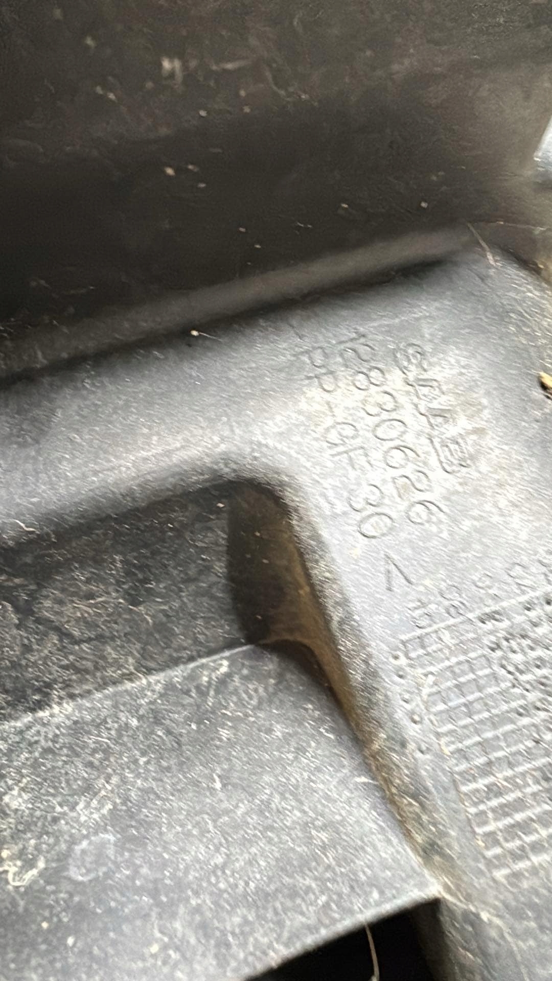 Saab OE 12830626 bumper bracket right rear part CABRIO