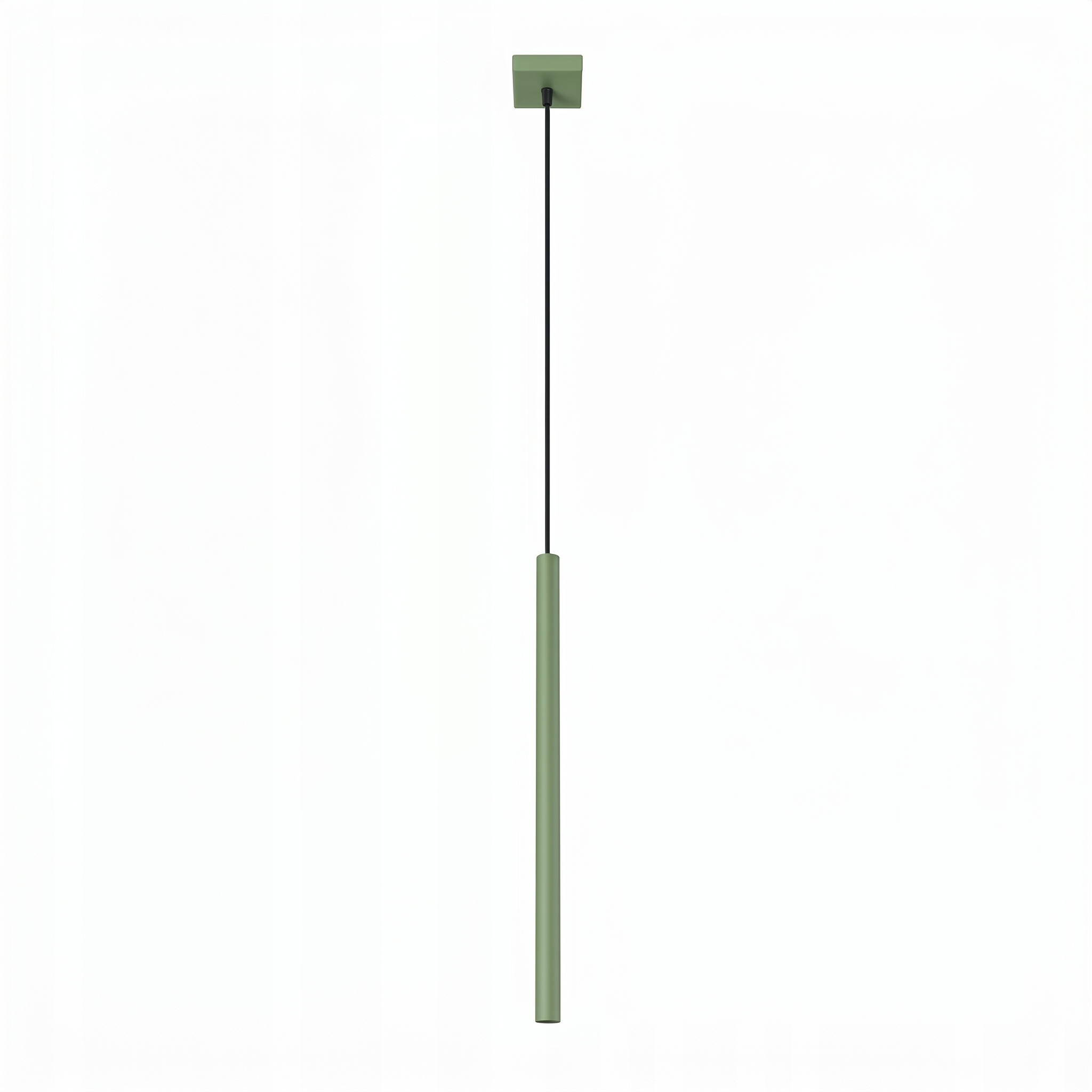 Závěsná lampa Pastelo 1 šalvějová Stropní osvětlení tenká tuba Sollux