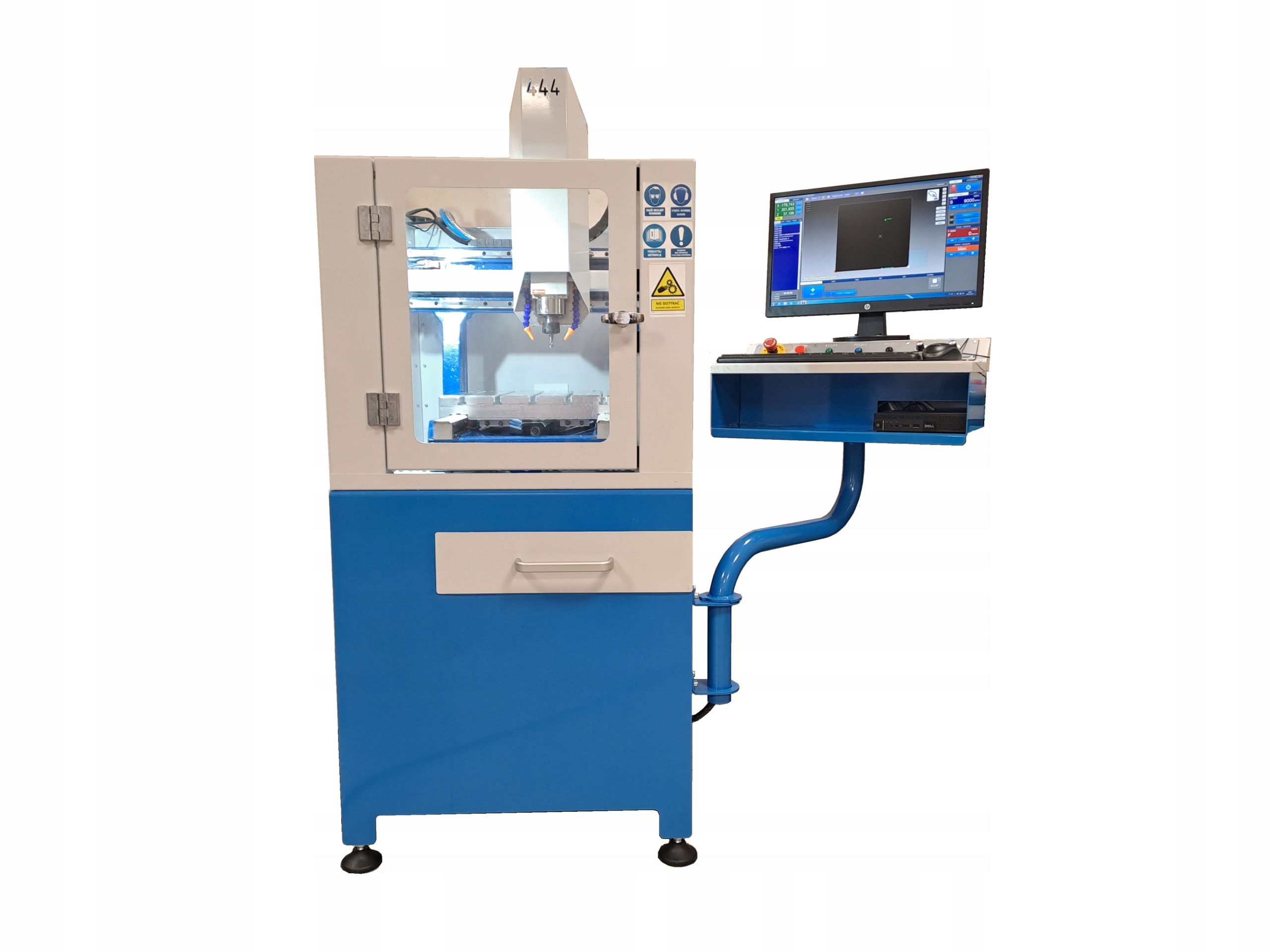 444c чугунный фрезерный станок с ЧПУ