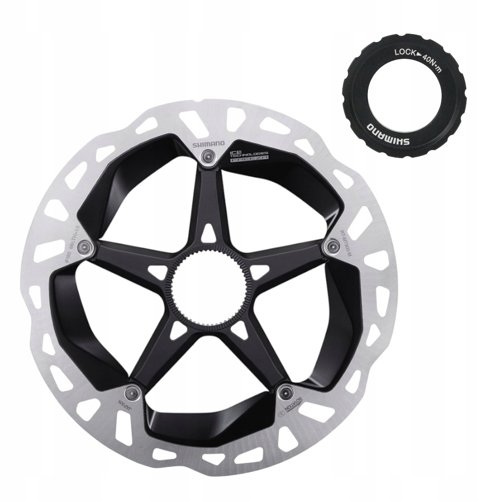 Brzdový kotouč Shimano Xtr RT-MT900-M 180 mm Center Lock matice -oem-