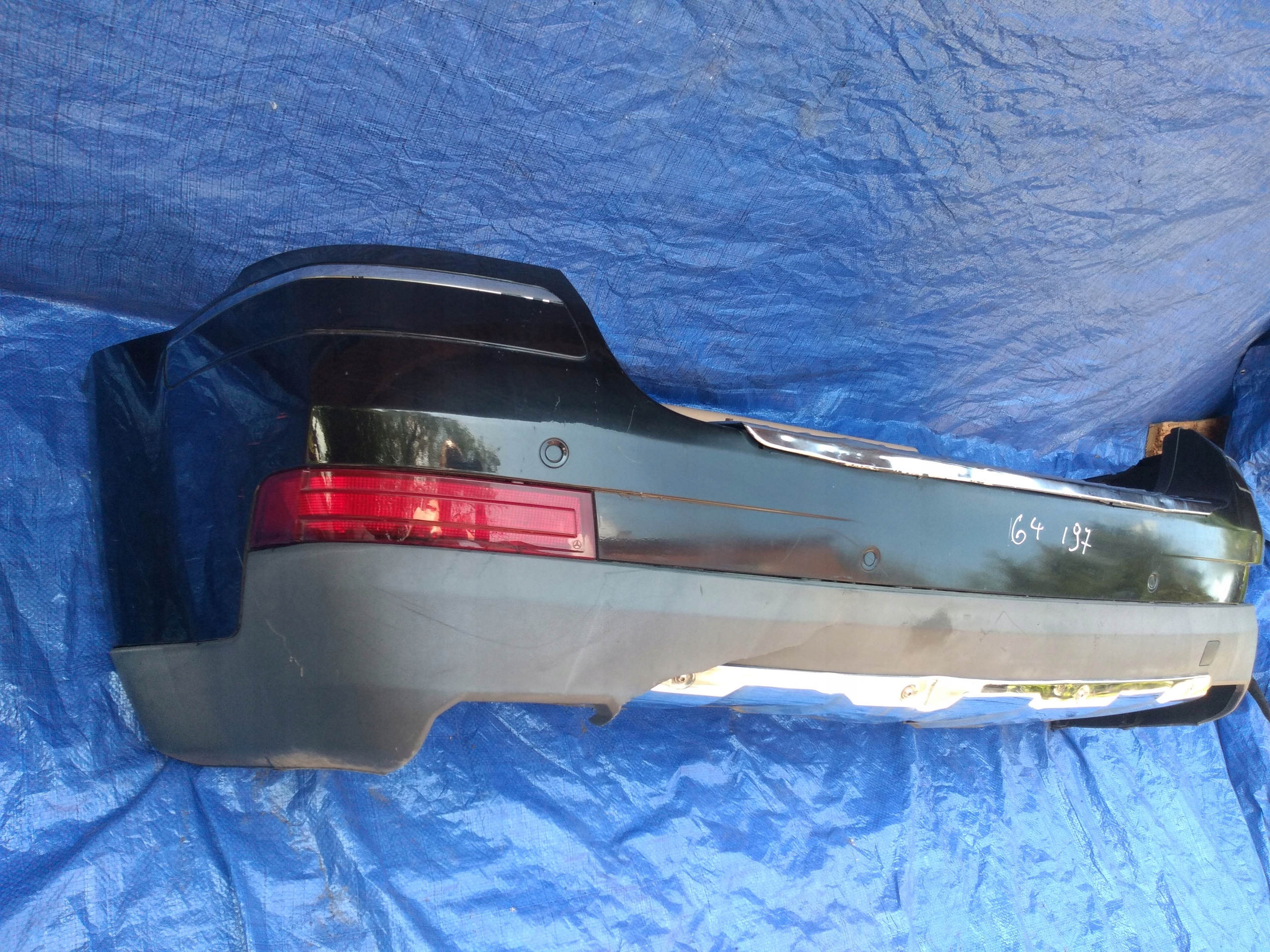 bumper rear part rear MERCEDES GL X164 197 C197