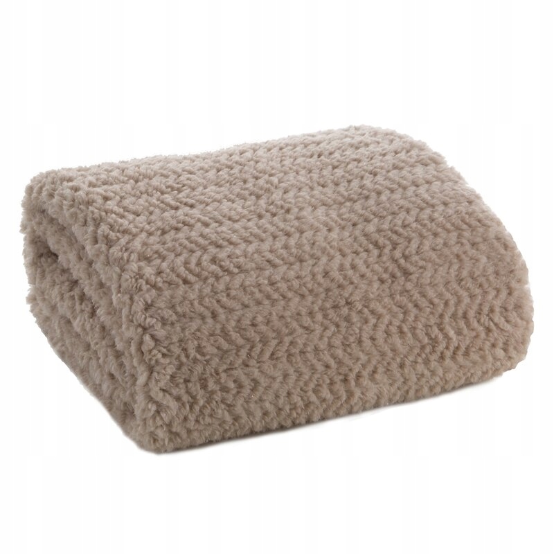 Deka přehoz 130x170 Laris béžová z mikrovlákna