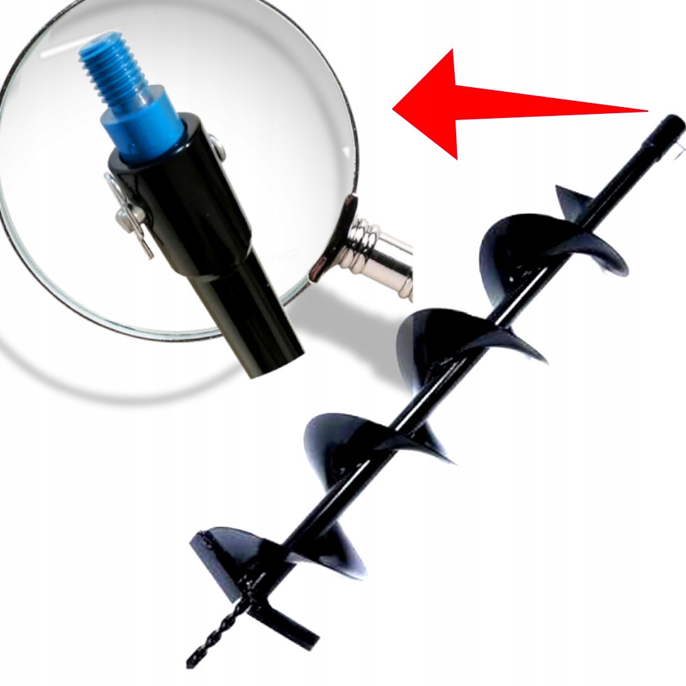 Wiertło do gleby 150mm + adapter M14 mieszadła Kod producenta 140