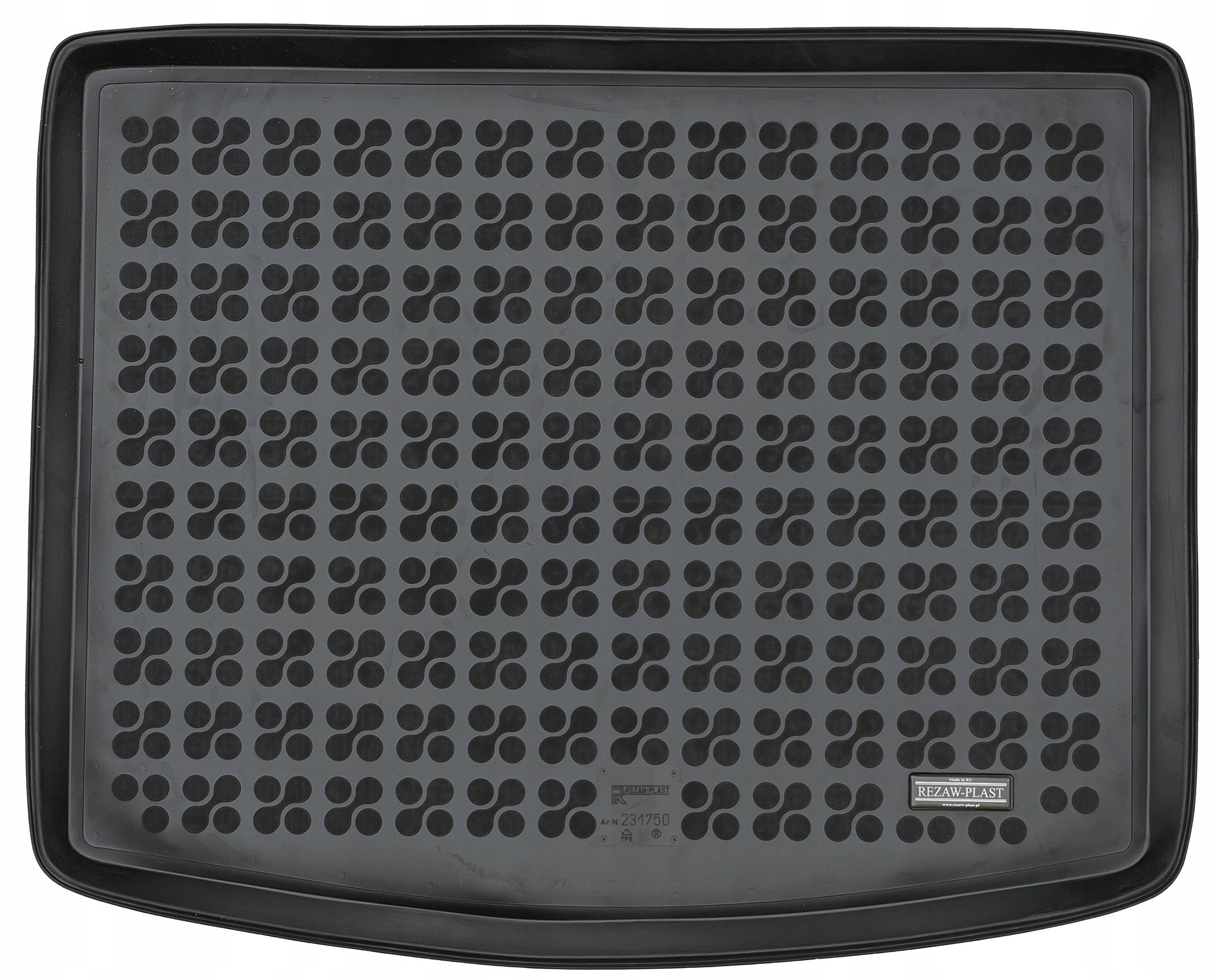 Коврик в багажник Rezaw-Plast резина