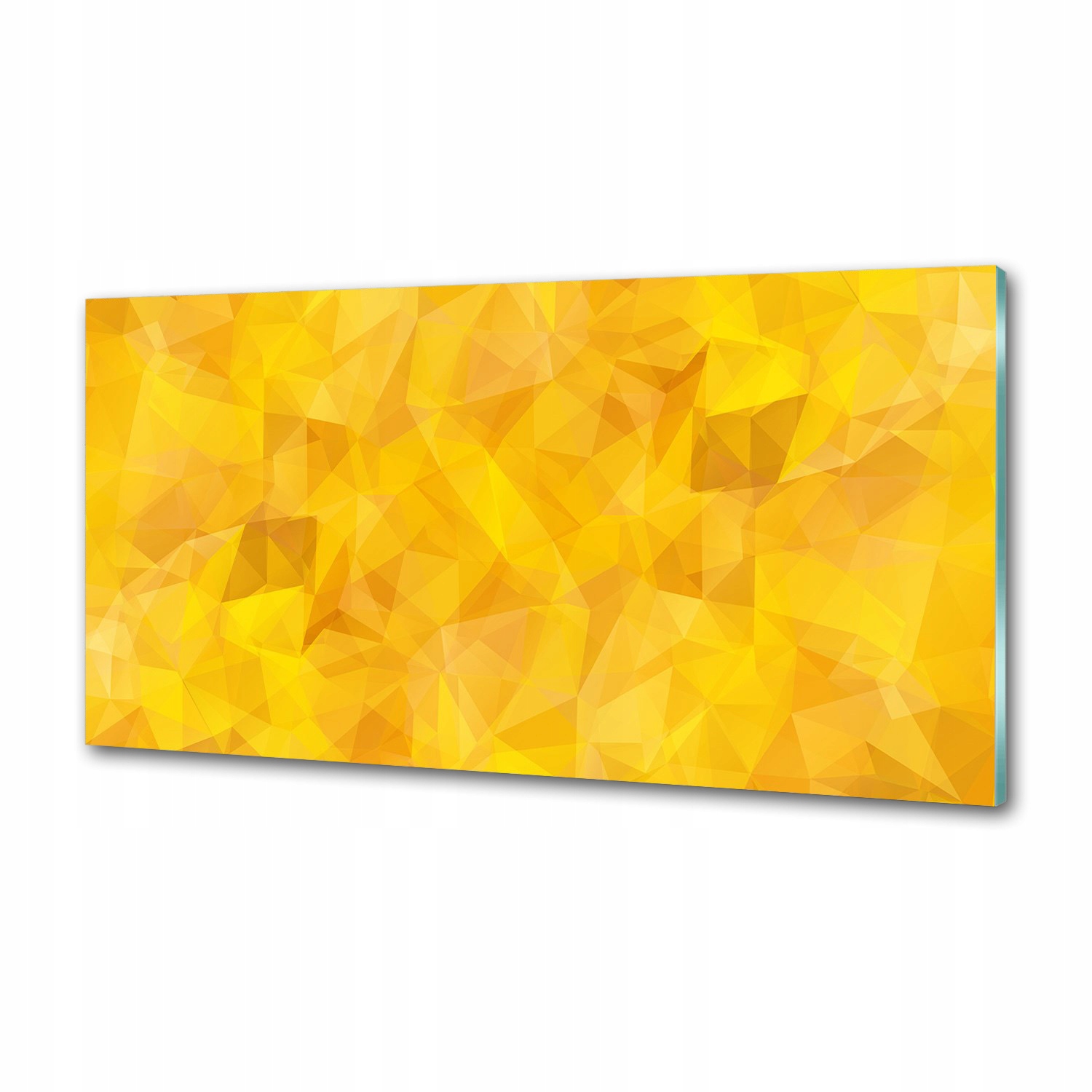 Panel lacobel Abstraktné trojuholníky 100x50 cm Lepidlo