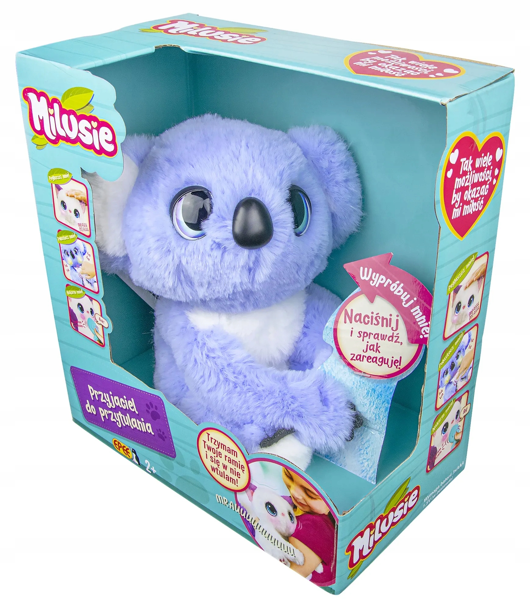 

Milusie Interaktywny Pluszak- Koala