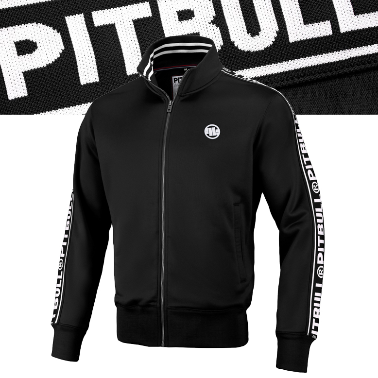 Pánská Rozepínací mikina Oldschool Tape Logo Pitbull