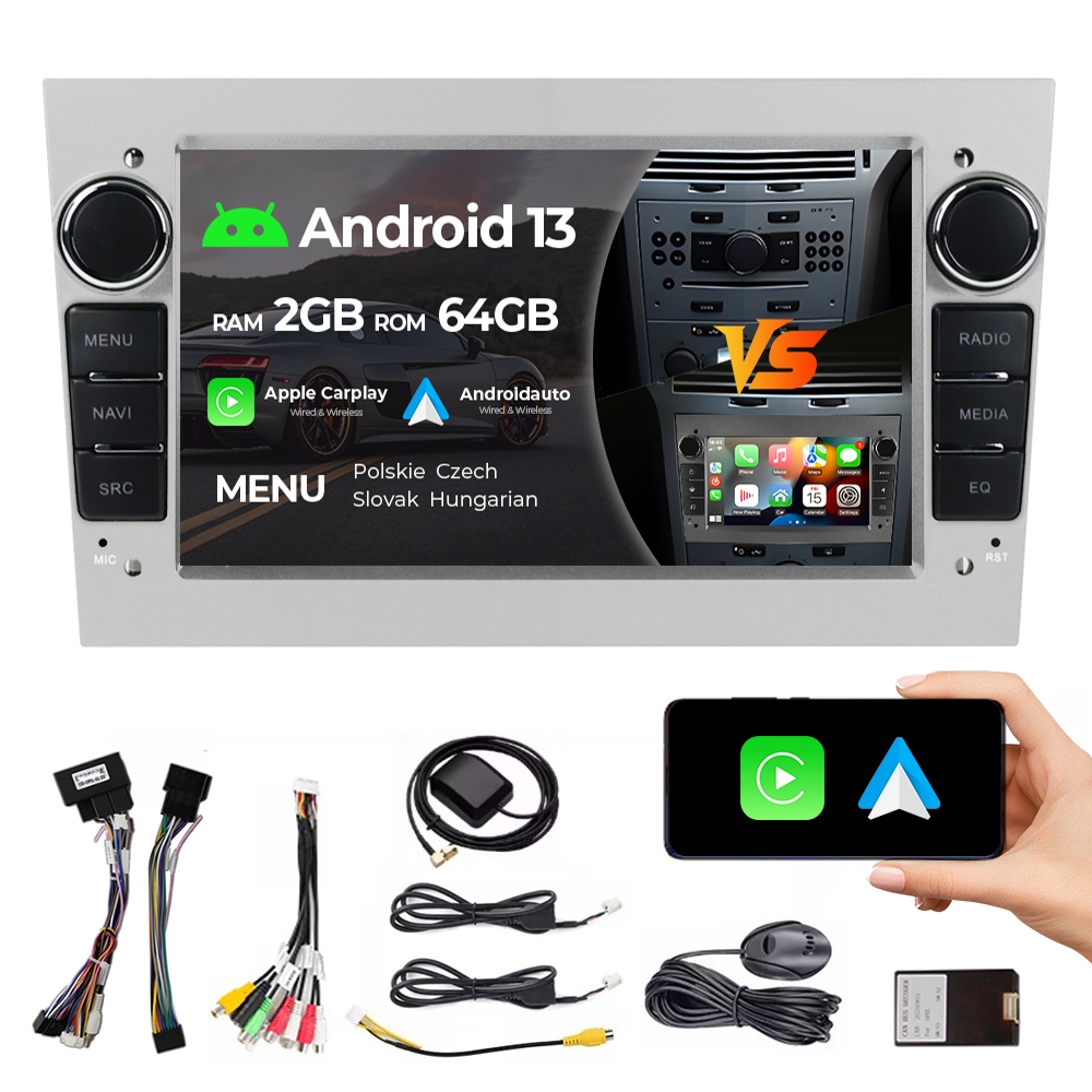 Autorádio s Androidom 13 pre Opel Astra Hgj Zafira B Corsa CD Antara Vectra