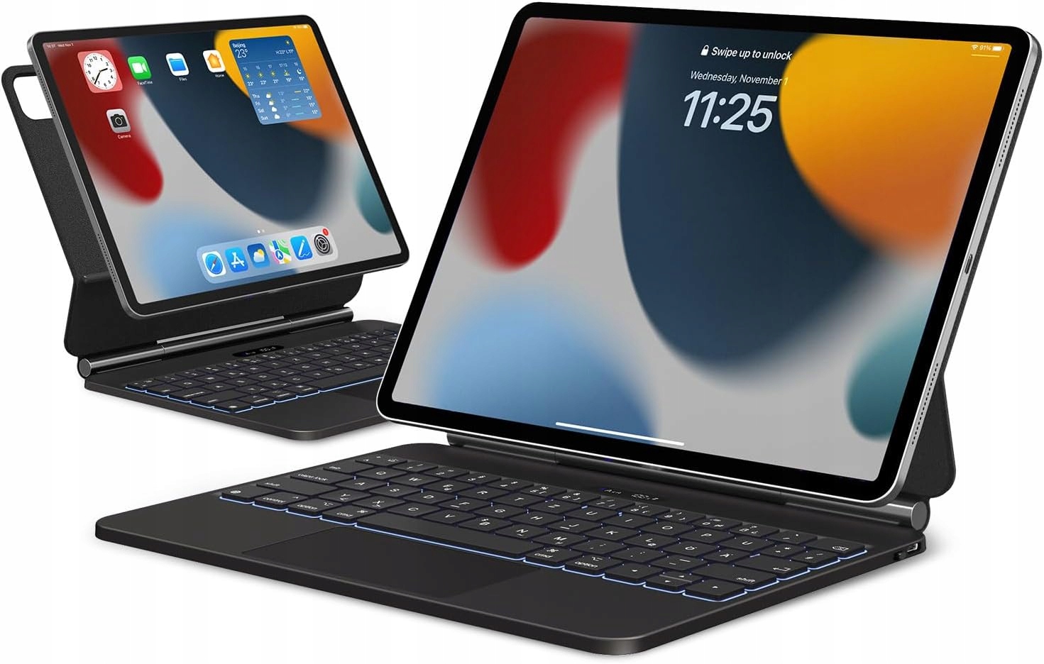 Klávesnice Magic Keyboard iPad Pro 11 iPad Air Pouzdro Bluetooth IPX7