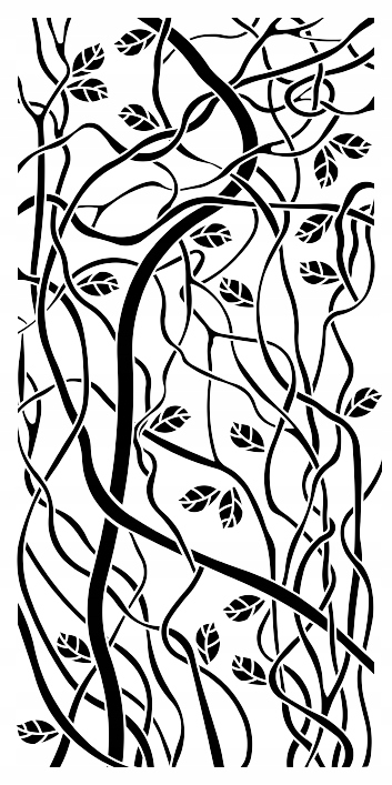 Malířská šablona na omítky 92 cm Architektonický beton Omítka