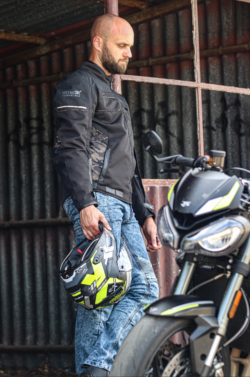 Kurtka Motocyklowa TECH-AIR TRILOBITE ALL RIDE S Model ALL RIDE Camo