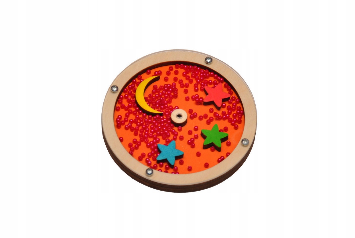 

Obrotowa Kolorowa Zabawka Sensoryczna Koraliki