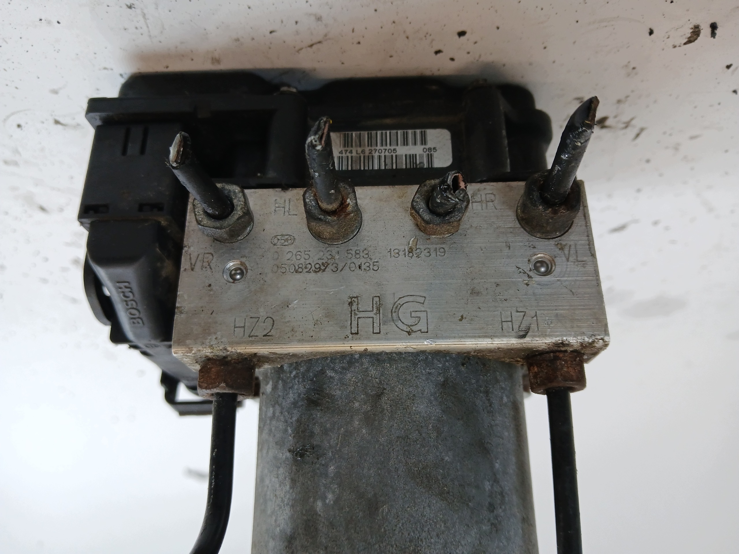 OPEL CORSA C servo bubanj ABS 13182319 0265800443