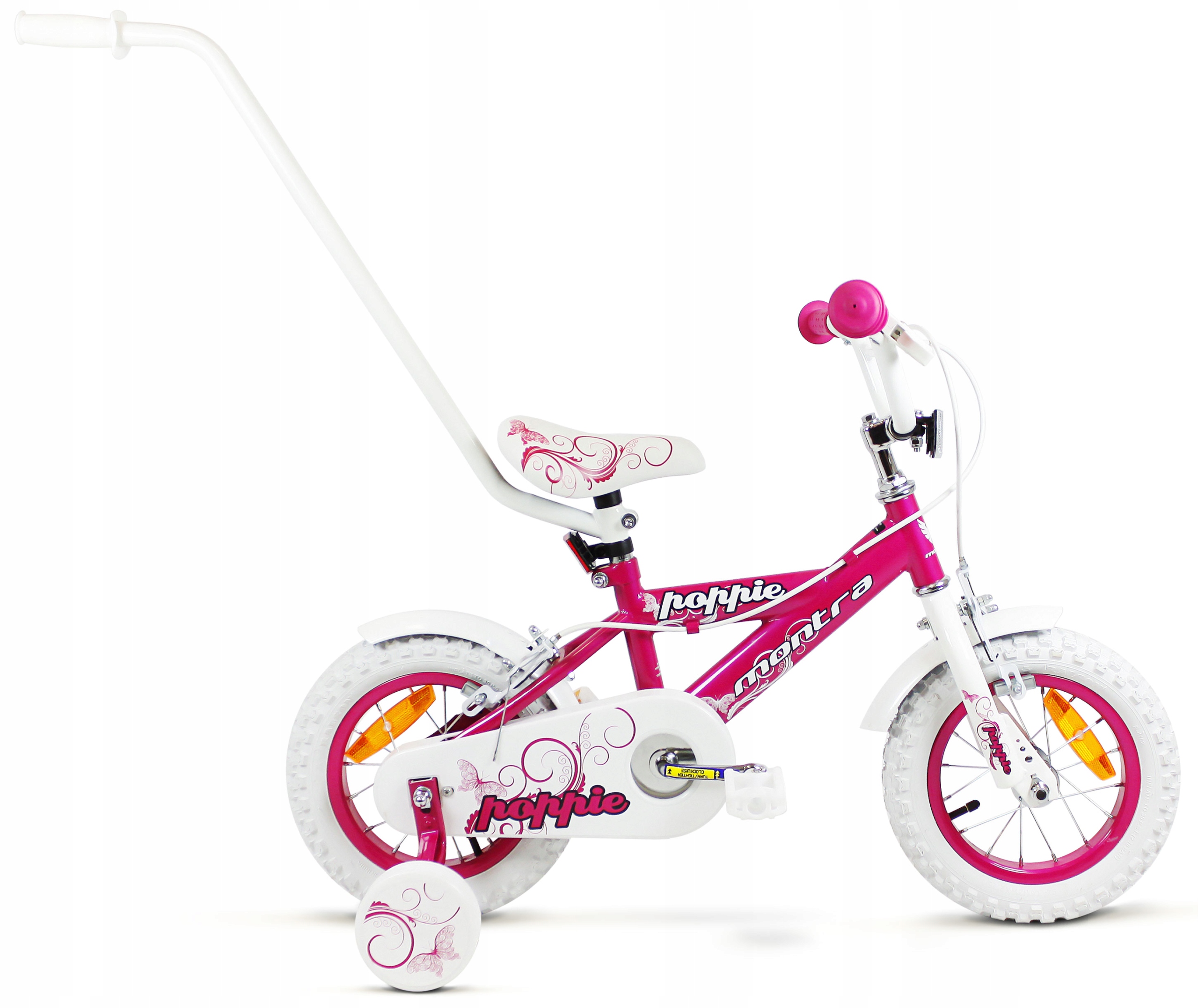 

Rowerek Dziecięcy Dziewczynka Bmx 12 cali Poppie