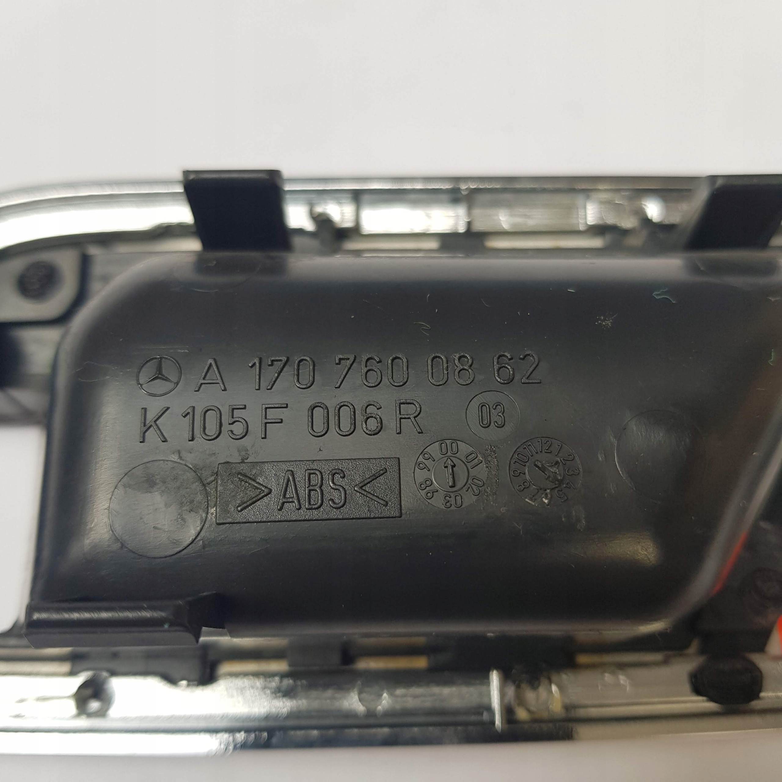 MERCEDES SLK R170 OSLONA KLAMKI DEKOR TAPICERKA Car type Passenger cars