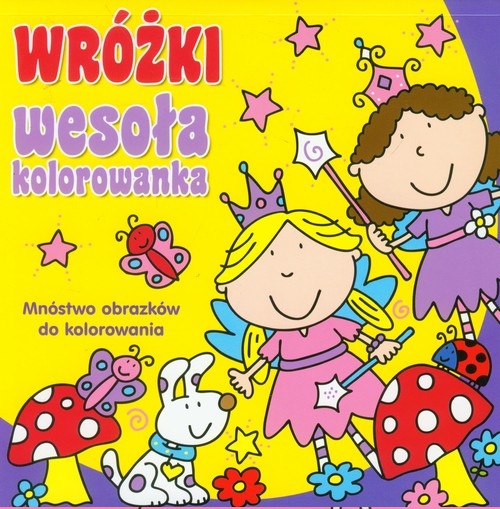 Wróżki Wesoła kolorowanka