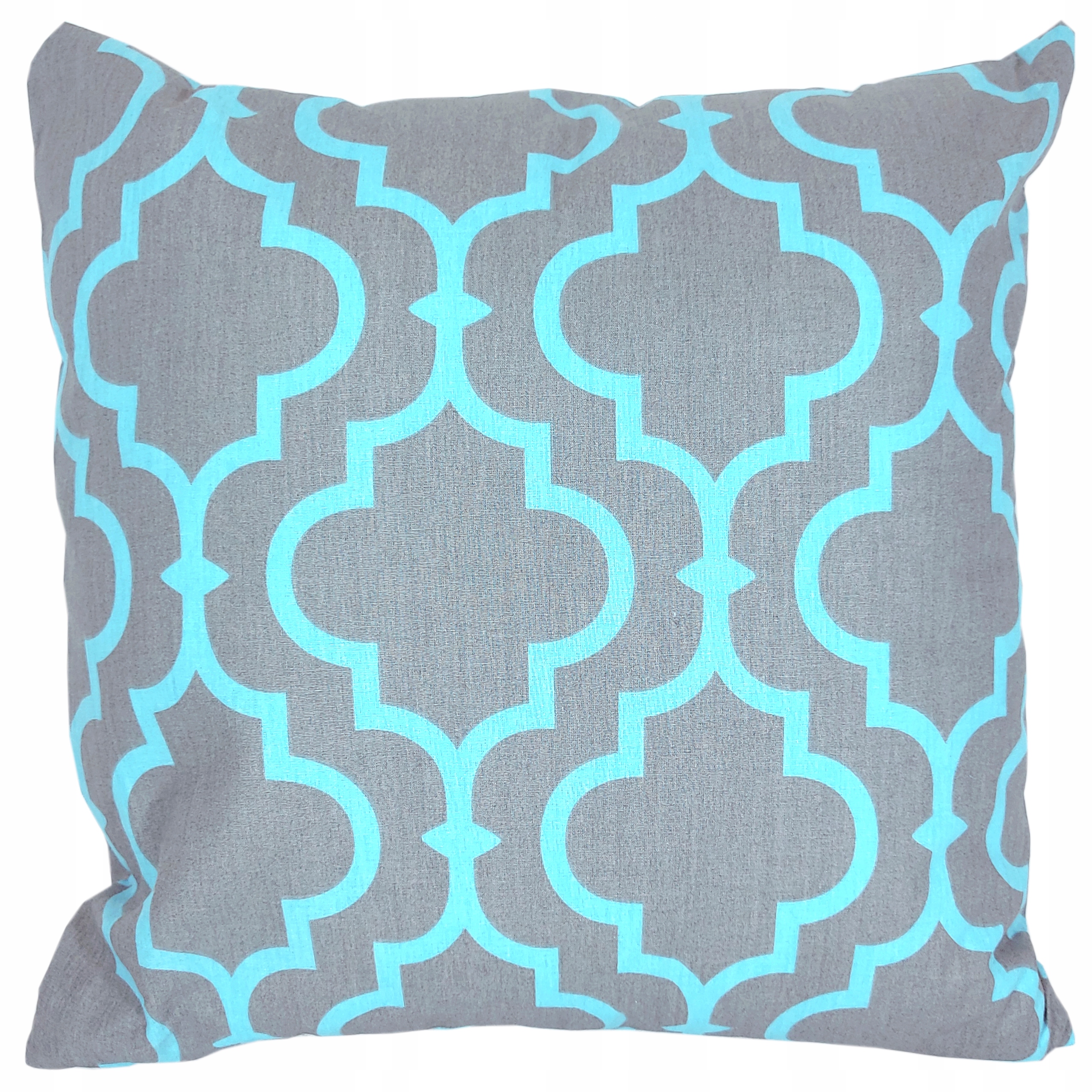 

Poszewka na jaśka poduszkę 50x50 Koniczyna Turkus