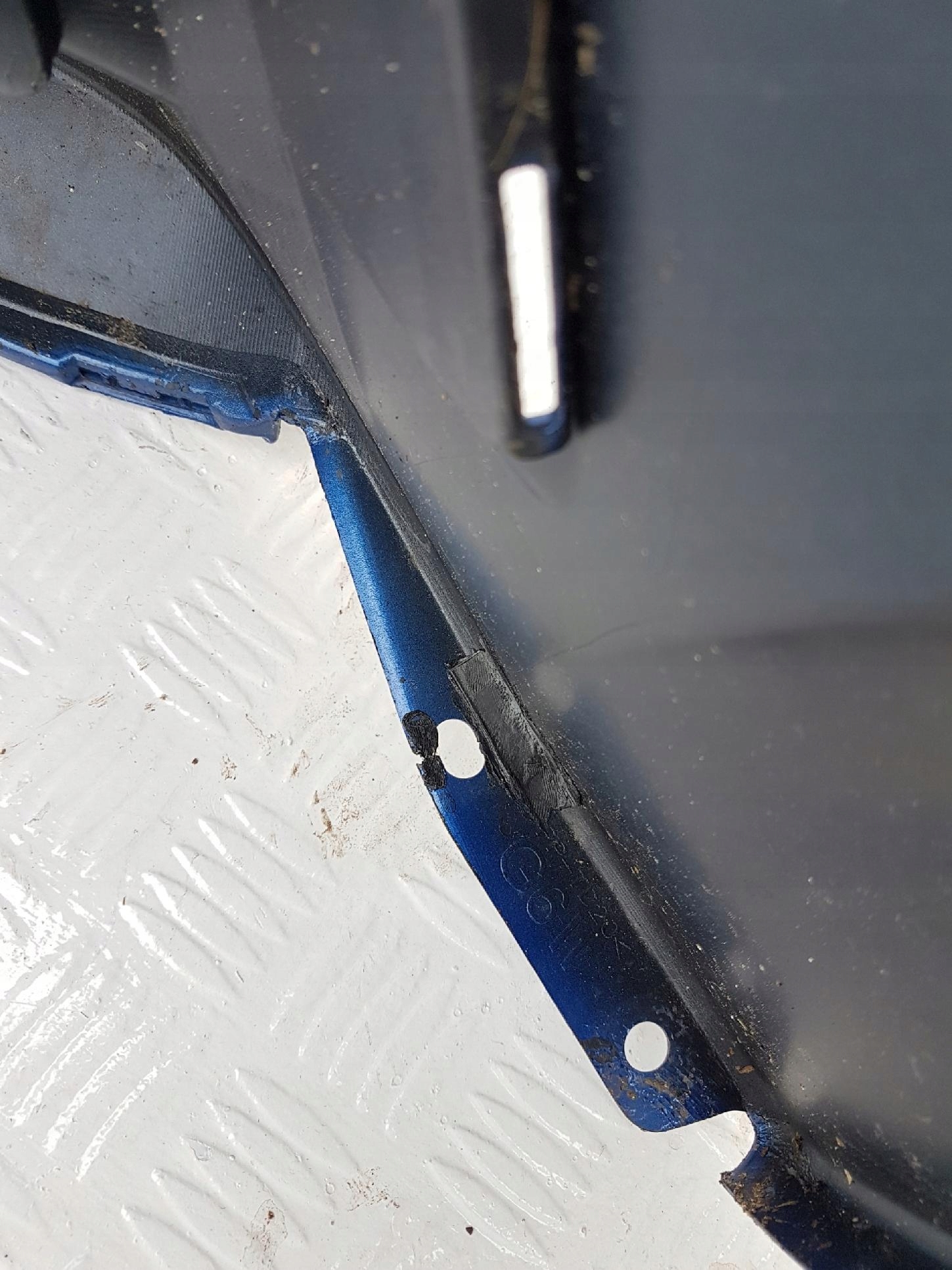 Honda Civic X 15- TYPE-R HB bumper rear part rear
