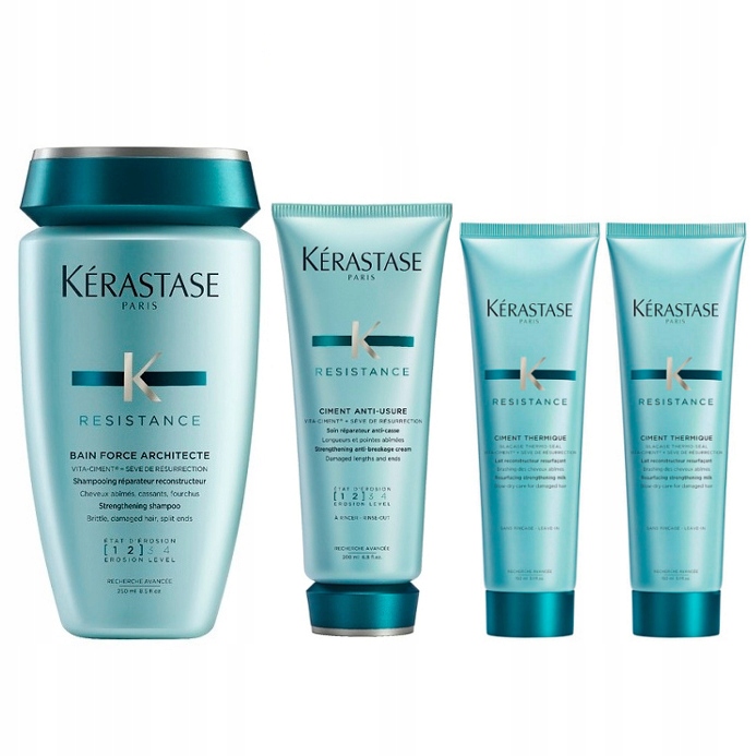 Résistance Bain 250 ml + Ciment Anti-Usure 200 ml + 2 × Ciment Thermique 150 ml – zestaw