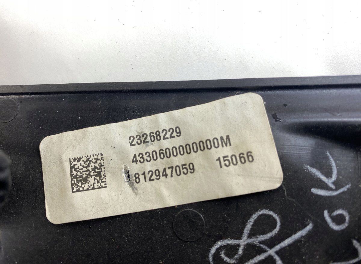 23396139 Освещение внутренние перед Cadillac ESCALADE